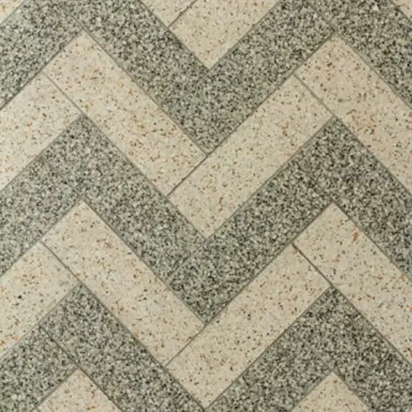 Terrazzo flooring strips