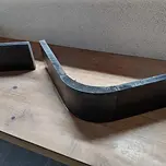 Rounded wall strips 2